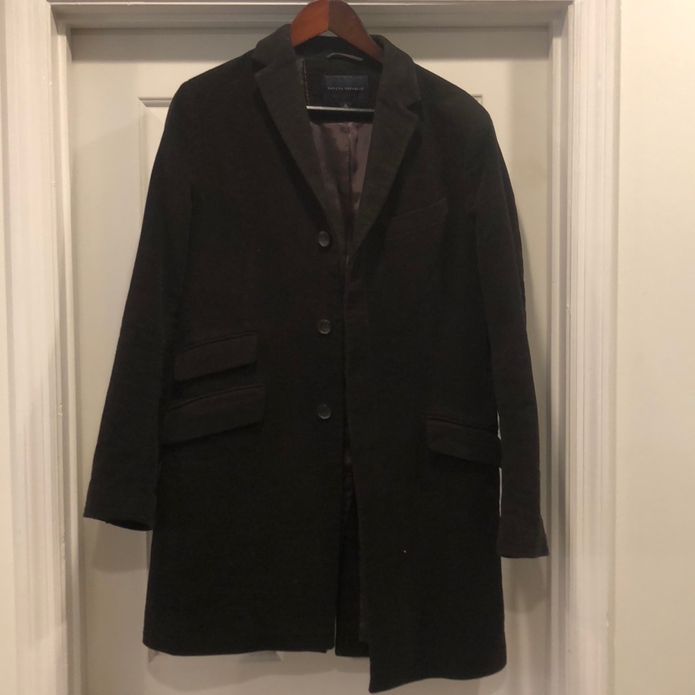 Dark brown coat